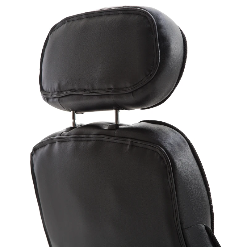 Vinsetto® KRZESŁO BIUROWE KRZESŁO OBROTOWE Z REGULOWANYM ZAGŁÓWKIEM czarne