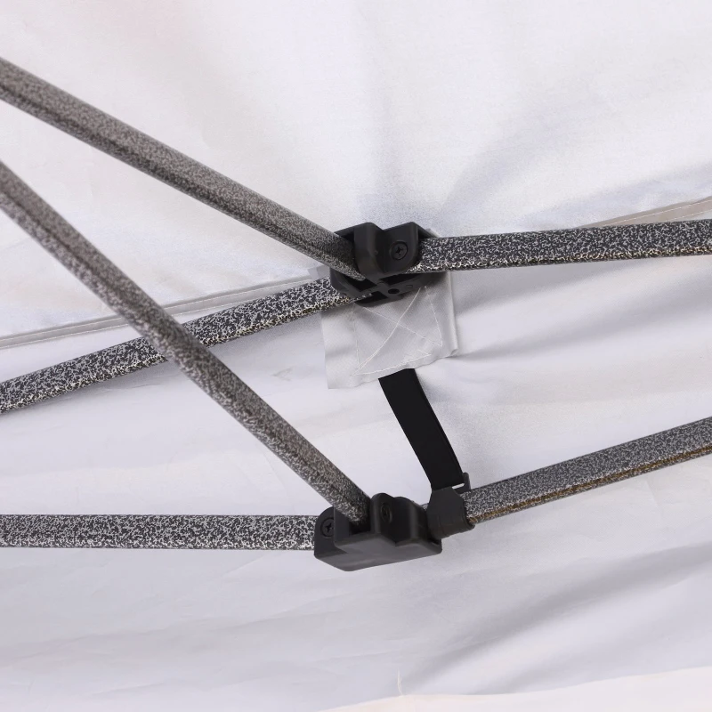 Pawilon Składany Namiot Ogrodowy 4 Ściany Regulacja Wysokości Oxford Outsunny