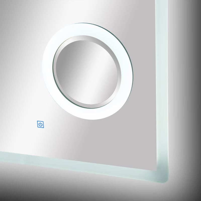 kleankin® LUSTRO ŁAZIENKOWE Z OŚWIETLENIEM