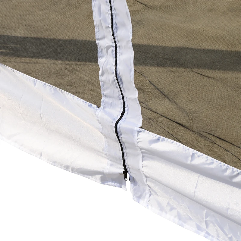 Outsunny NAMIOT PAWILON OGRODOWY 3 x 4,5 m biały