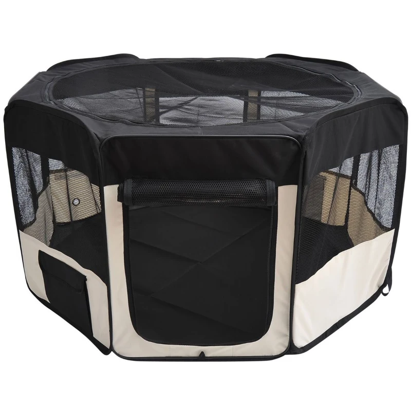 PawHut® Kojec Zagroda Wybieg dla Szczeniąt Królików Zajęcy Zwierząt Składany