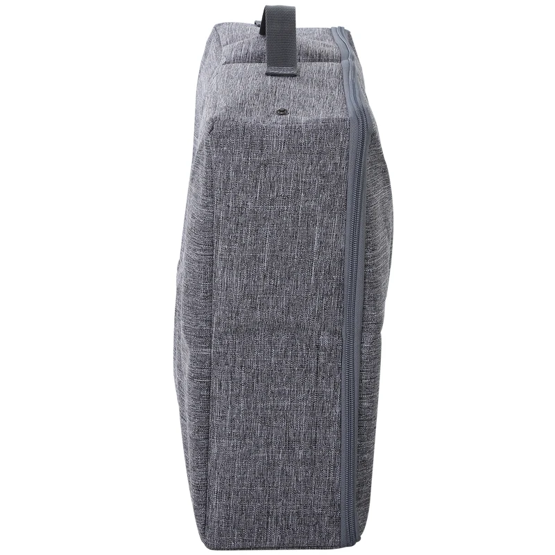 PawHut® Kuweta Toaleta dla Kota Przenośna Podróżna Składana Oxford Szary