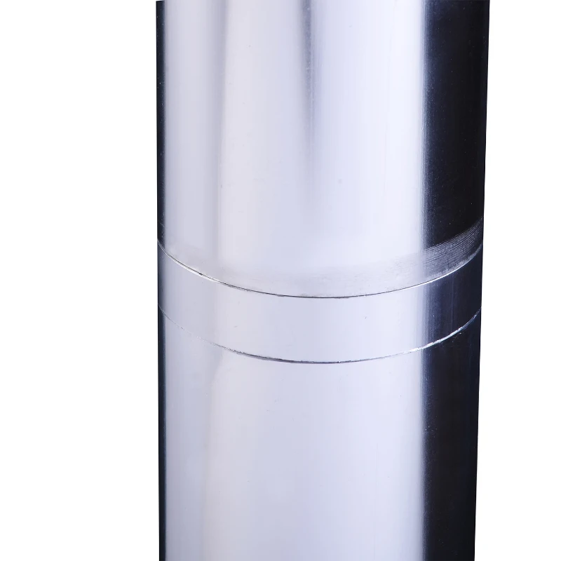 HOMCOM STÓŁ BAROWY BISTRO PUB REGULACJA WYS. KWADRAT ALUMINIUM srebrny