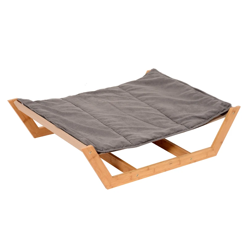 PawHut LEGOWISKO ŁÓŻKO PODUSZKA DLA PSA  szary