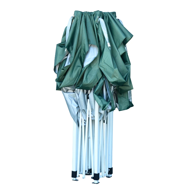 Outsunny PAWILON OGRODOWY IMPREZOWY NAMIOT 3x4.5M METAL zielony