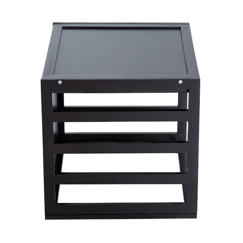 HOMCOM STOJAK NA KIELISZKI DO WINA 20 SZTUK SOSNA brązowy