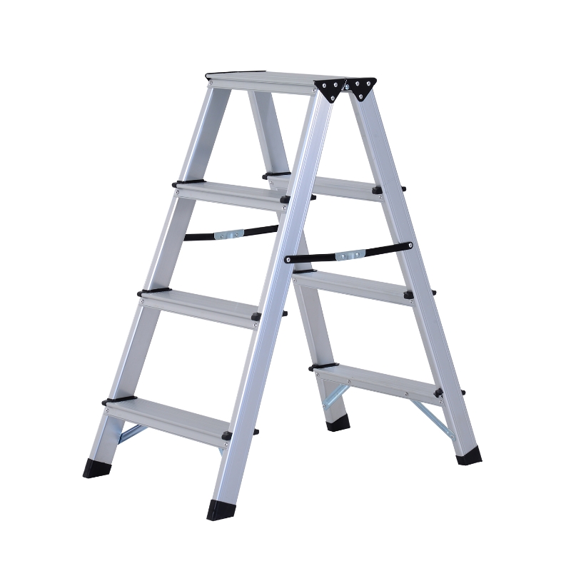 HOMCOM DRABINA SKŁADANA aluminiowa 2x4