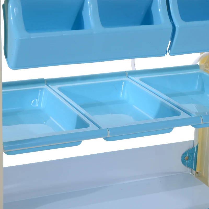 HOMCOM PRZEWIJAK WANNA DLA DZIECI ZESTAW niebieski