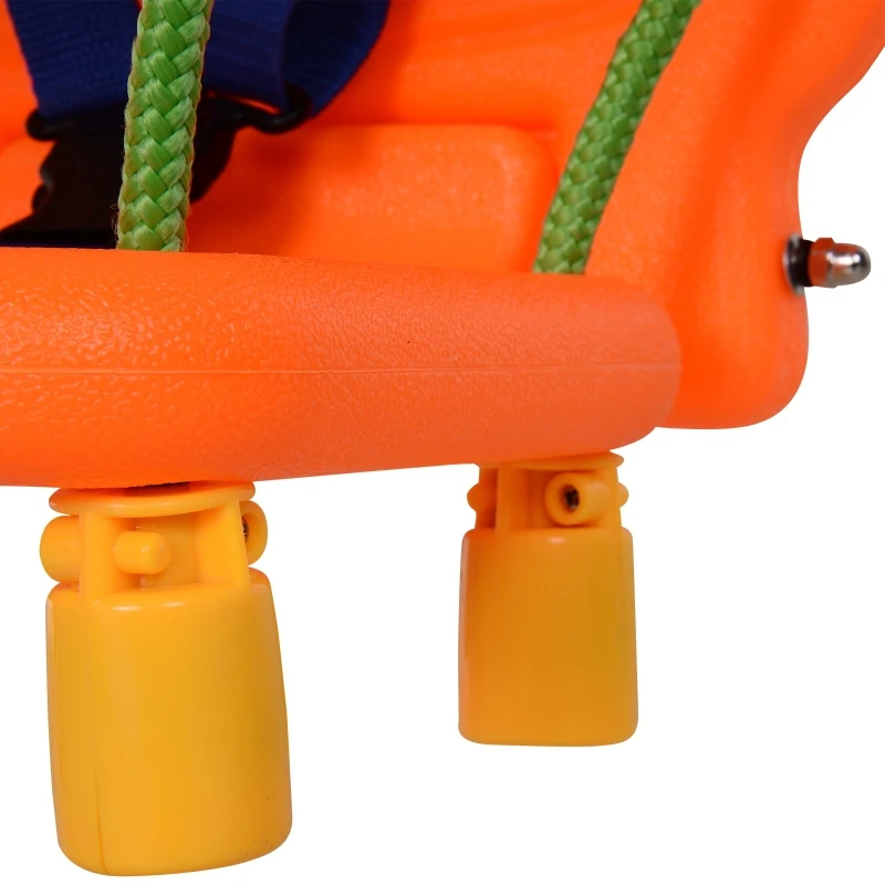 HOMCOM® Huśtawka Dla Dzieci Pas Bezpieczeństwa Bujaczek Od 1 roku Życia PP PE