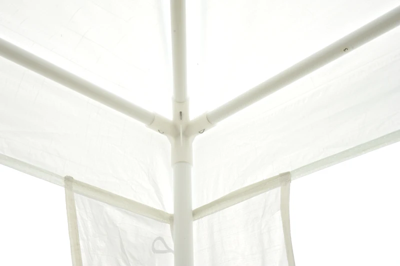 Outsunny 3x3m PAWILON OGRODOWY IMPREZOWY PIWNY biały