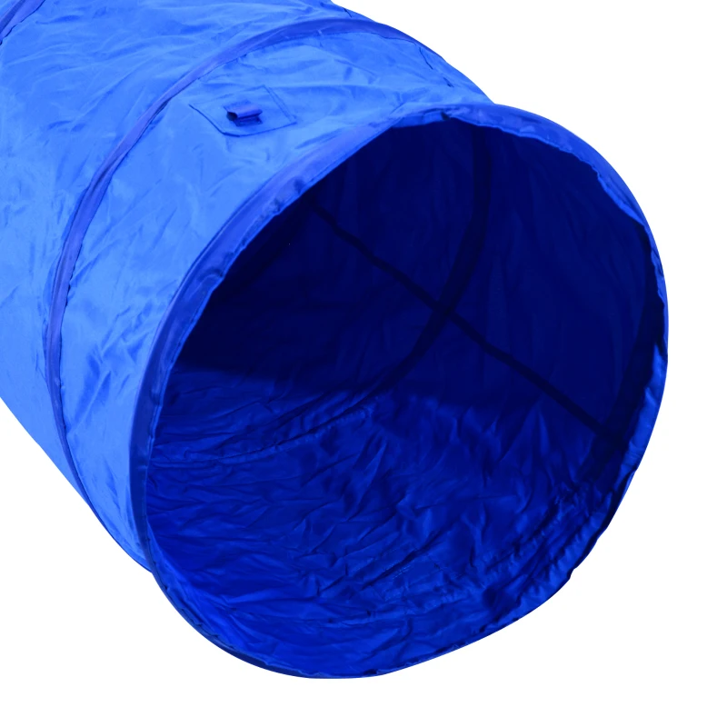 PawHut TUNEL DLA PSA AGILITY POLIESTER niebieski