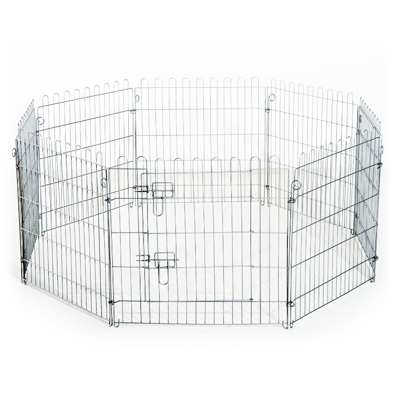 PawHut® Kojec Hodowlany Metalowy Klatka 63x76 cm