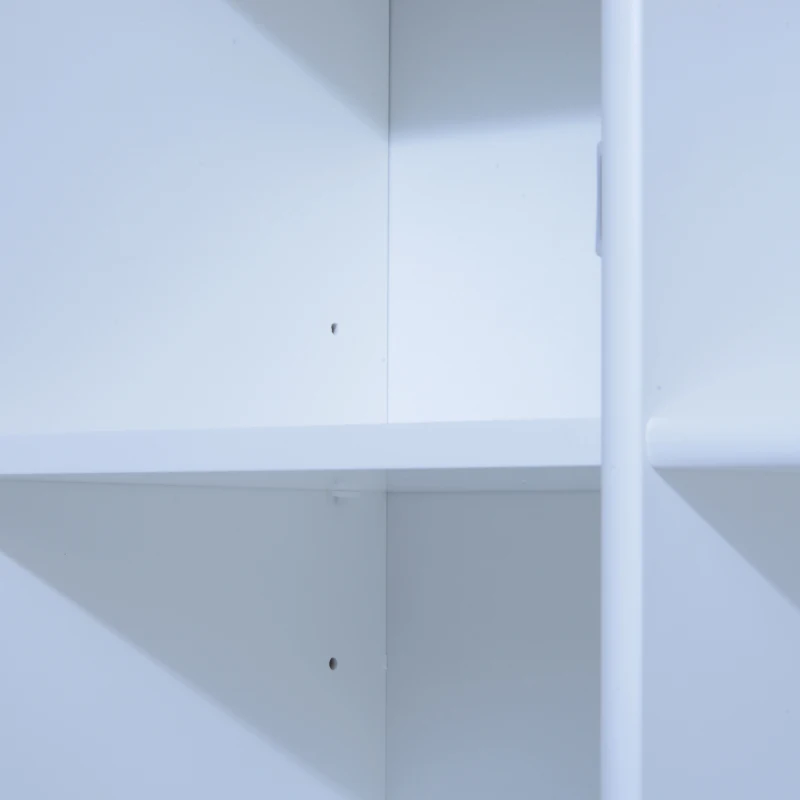 HOMCOM SZAFKA ŁAZIENKOWA STOJĄCA NAROŻNA biała