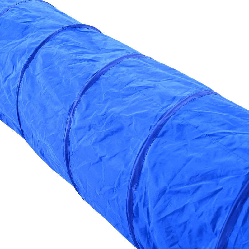 PawHut TUNEL DLA PSA AGILITY POLIESTER niebieski