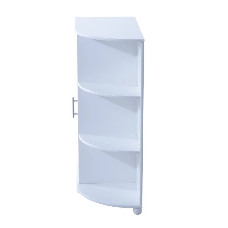 HOMCOM SZAFKA ŁAZIENKOWA STOJĄCA NAROŻNA biała