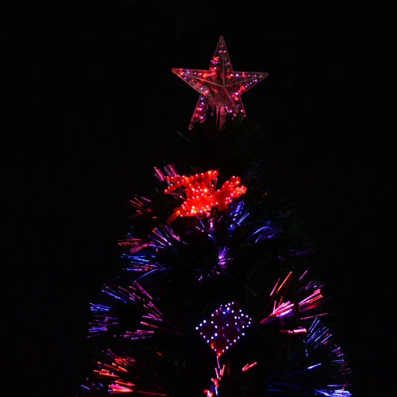 HOMCOM CHOINKA SZTUCZNA 120 CM LED OZDOBY