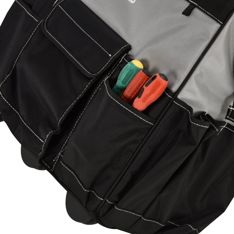 Wózek narzędziowy pusty Zestaw toreb narzędziowych na kółkach 3 rozmiary tkanina Oxford