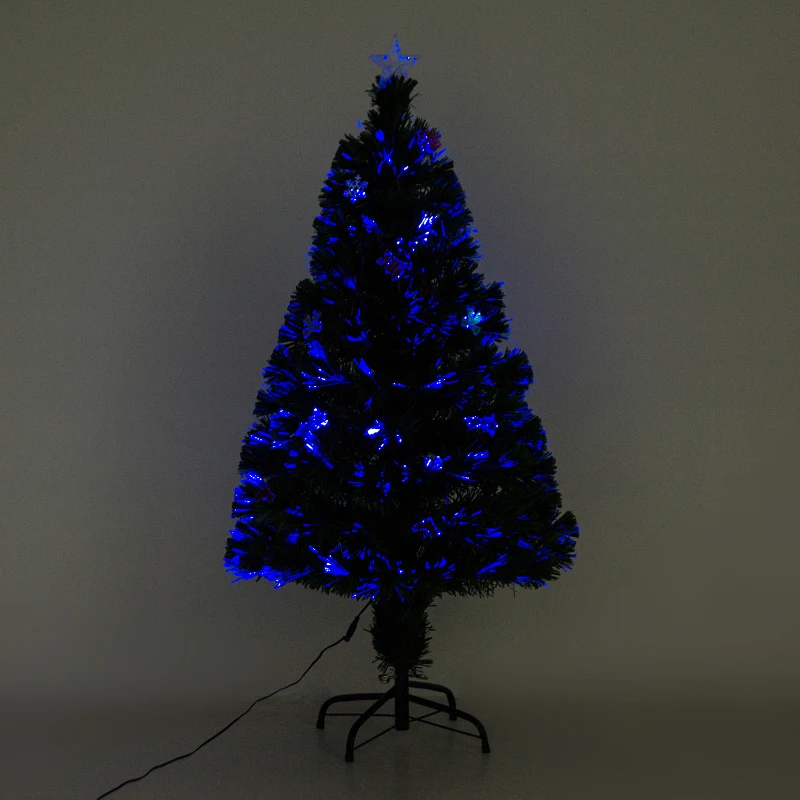 HOMCOM CHOINKA SZTUCZNA 120 CM LED OZDOBY