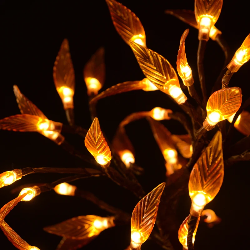 HOMCOM LAMPA DRZEWKO LED OZDOBNE 45 CM