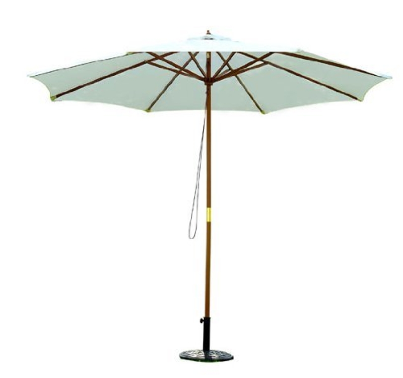 Outsunny PARASOL PRZECIWSŁONECZNY DREWNIANY BALKONOWY 3 m