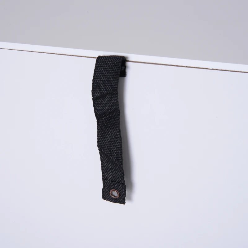 HOMCOM® ladekast bijzetkast met 5 lades hout gemêleerd lade ladekast kast shabby chic 46 b x 34 d x 97,5 h cm