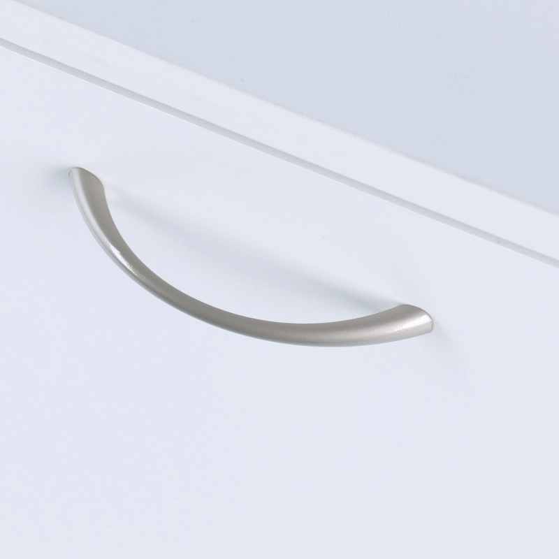 HOMCOM schoenkast schoenenkast schoenenrek schoenrek met 2 kleppen 10–12 paar spaanplaat wit 60 x 24 x 80 cm | Aosom.nl