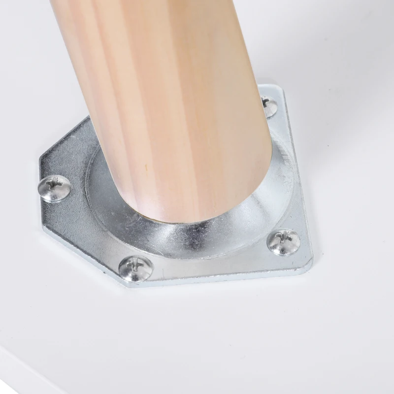 HOMCOM kindernachtkastje set van 2 bijzettafel 2 lades MDF blauw