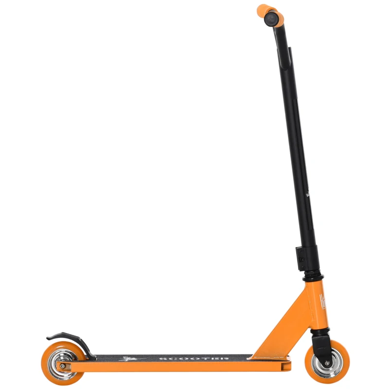 HOMCOM stuntstep kickstep aluminium oranje