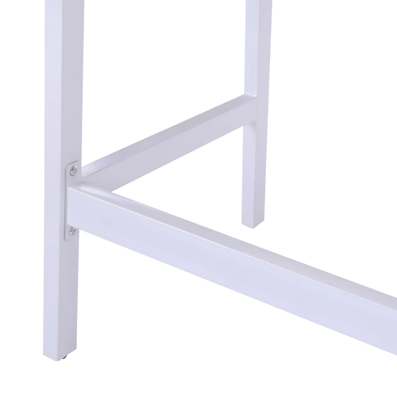 HOMCOM bureau, computertafel, bureautafel, werktafel, pc-tafel, veelzijdig inzetbaar met zes opbergvakken, lade, breed tafelblad voor studeerkamer, kantoor en woonkamer naturel 100 x 55 x 81,5 cm