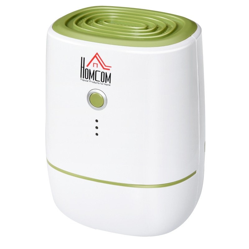 HOMCOM Portable Dehumidifier 220ML/Day Ultra Quite Auto Cut Off for Basement Bathroom