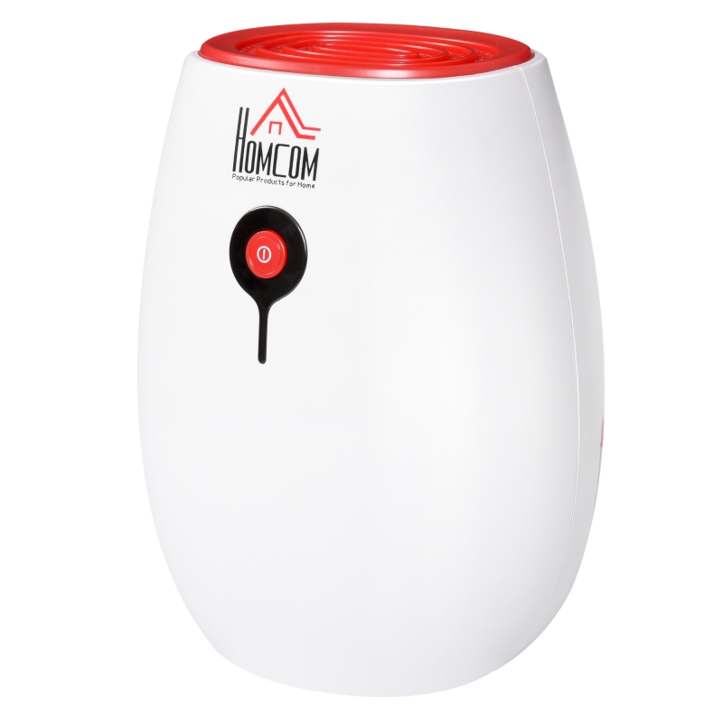 HOMCOM Portable Dehumidifier 220ML/Day Ultra Quite Auto Cut Off for Basement Bathroom