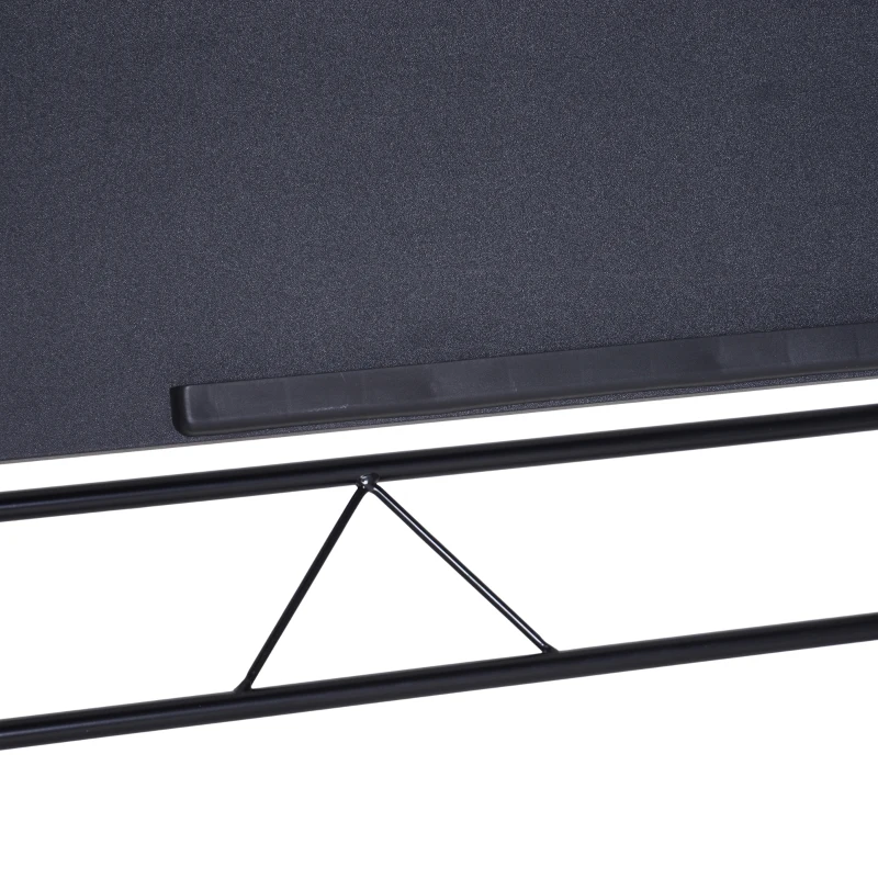 Vinsetto Adjustable Laptop Tilt  Stand Writing Desk Workstation w/ Stopper Black Table