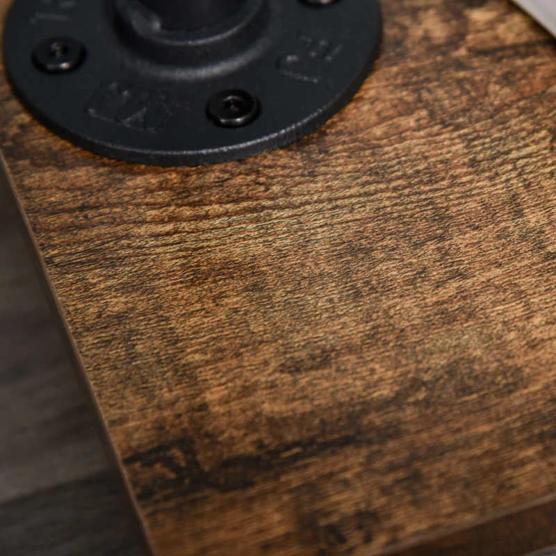 HOMCOM Clothing Garment Rack, Rolling Clothes Organizer on Wheels for Hanging Clothes