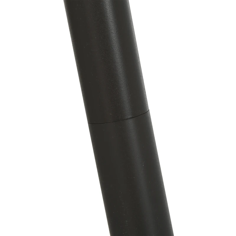 HOMCOM Steel Detachable Tripod Floor Lamp Grey