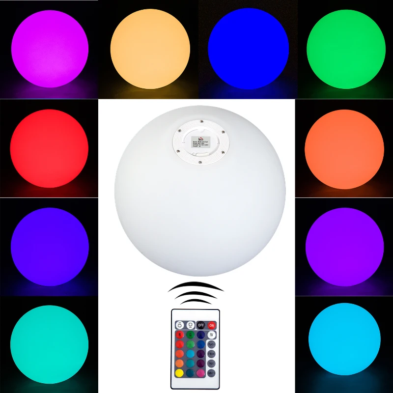 HOMCOM LED Glowing Ball Globe Lamp