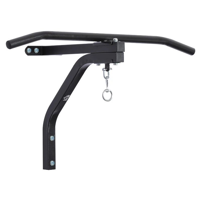 HOMCOM  Boxing Wall Mount Hanger-Black