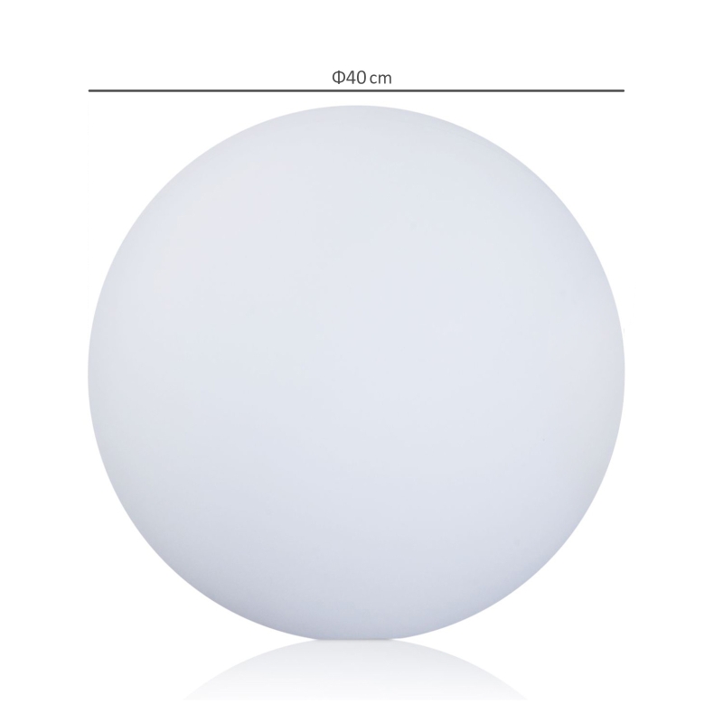 HOMCOM LED Glowing Ball Globe Lamp