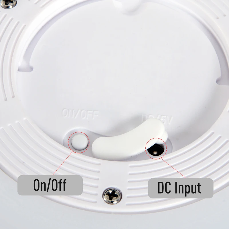 HOMCOM Ф30 x H29cm LED Ball Light 16 RGB Color Cordless Rechargeable Remote Control