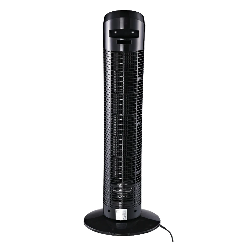 HOMCOM Fan Tower, φ27x75H cm-Black