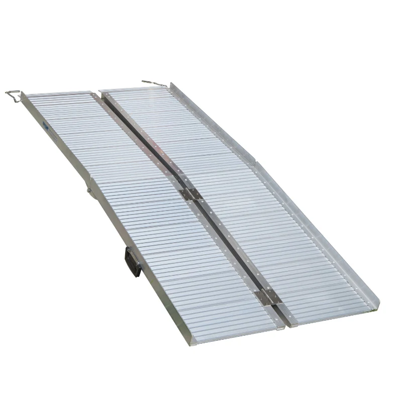 HOMCOM 6' Folding Portable Mobility Wheelchair Ramp