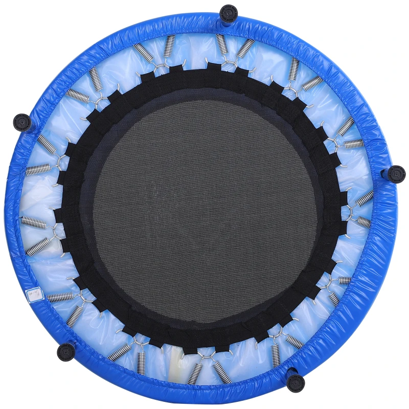 HOMCOM 3.2ft 96.5 cm Mini Trampoline-Black/Blue