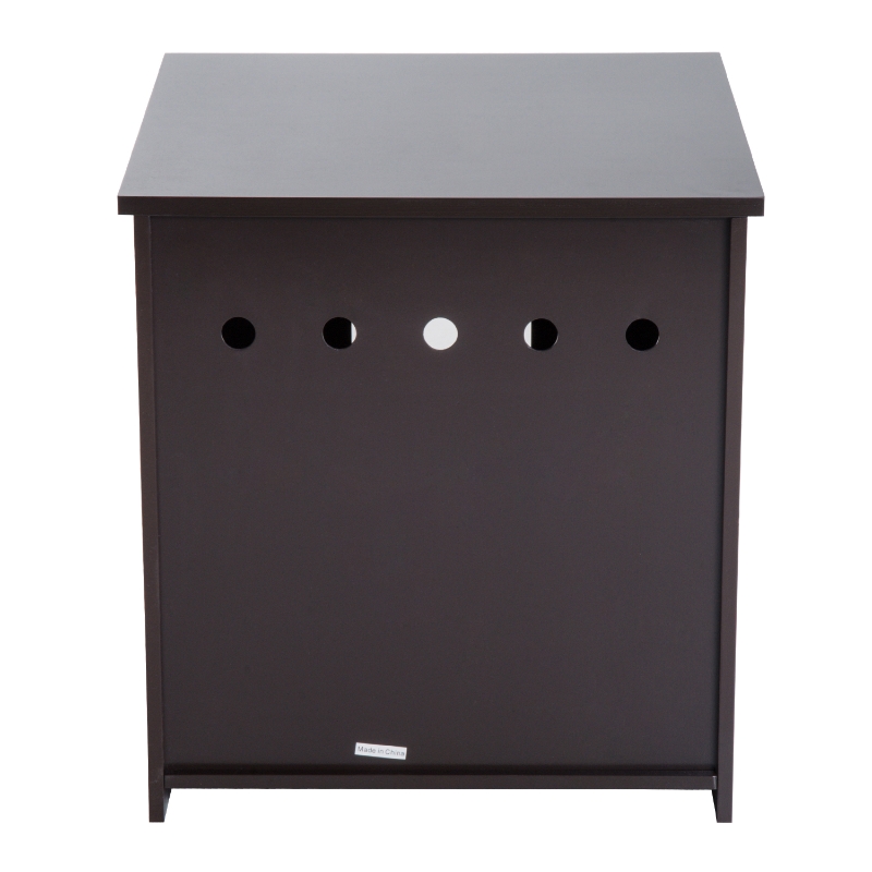 Pawhut Cat Litter House-Dark Brown