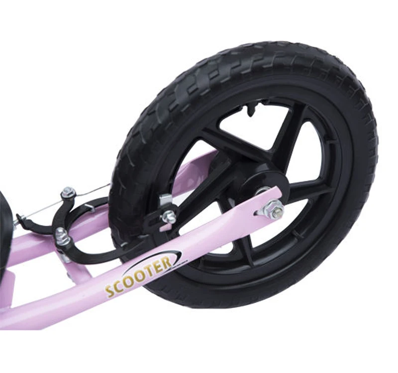 HOMCOM 12" Tyres Scooter-Pink