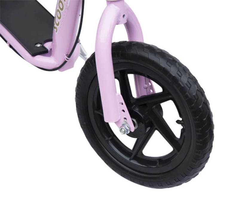 HOMCOM 12" Tyres Scooter-Pink