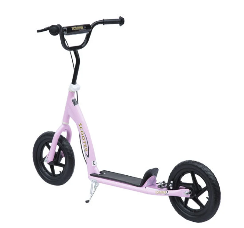HOMCOM 12" Tyres Scooter-Pink