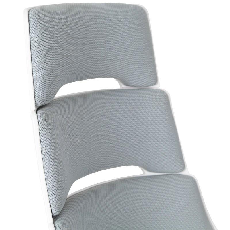 Vinsetto High Back Office Executive Chair w/ 360 Swivel Foam Padding Seat Grey