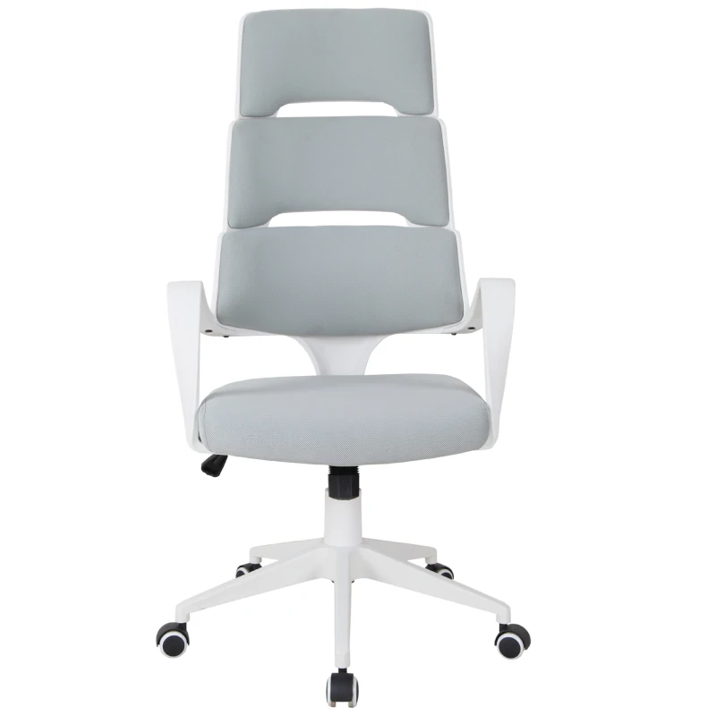 Vinsetto High Back Office Executive Chair w/ 360 Swivel Foam Padding Seat Grey