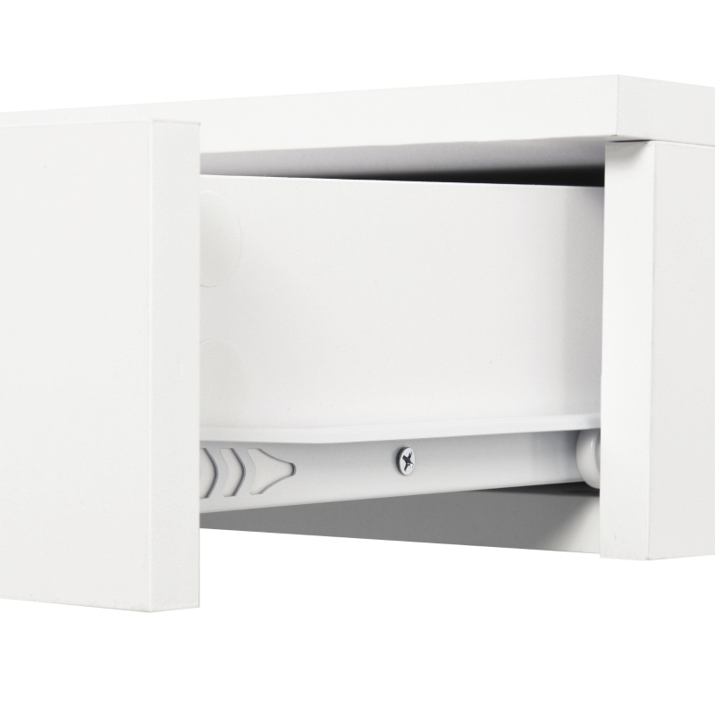 HOMCOM nachtkastje wandkast bijzettafeltje