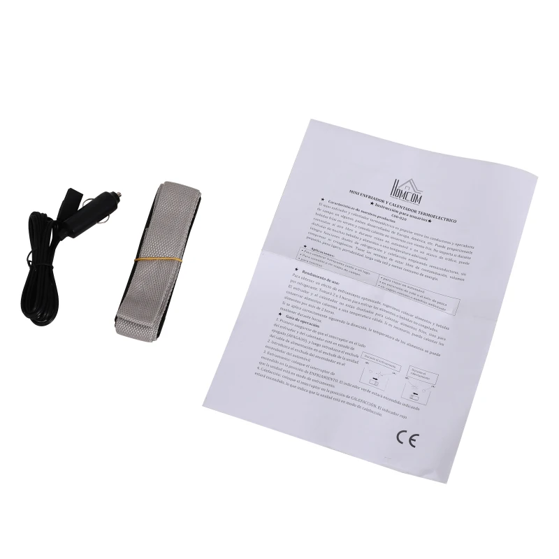 HOMCOM Mini Portable Electric Cool Box, 32L x 18W x 30Hcm