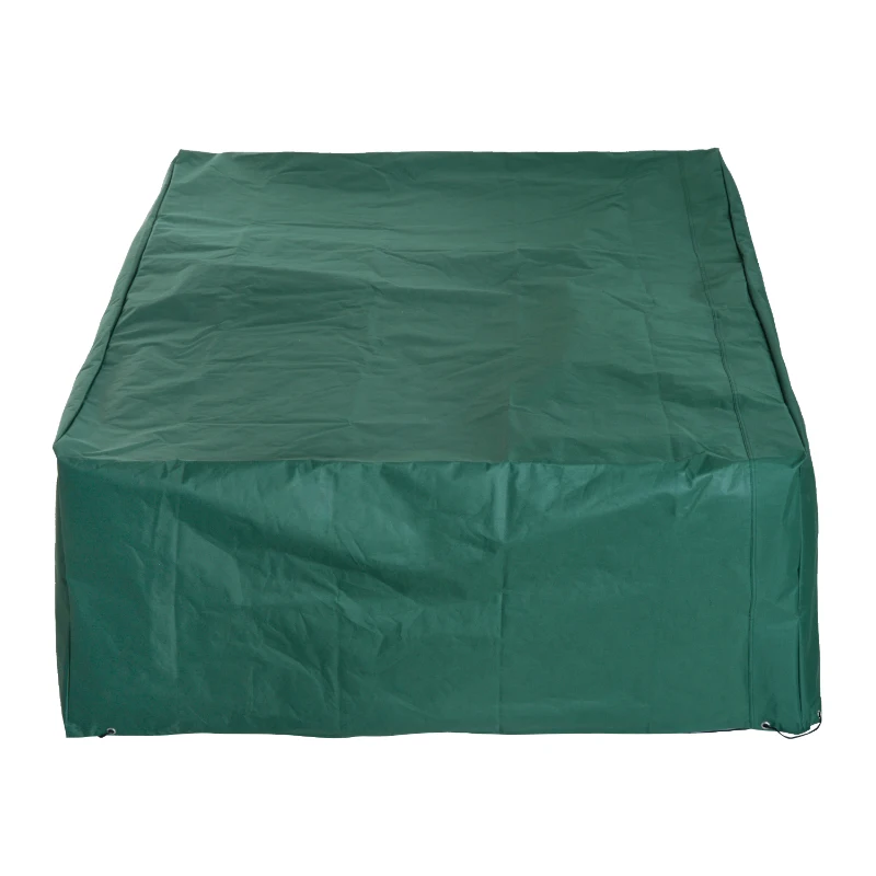 Outsunny Furniture Cover, 222Lx155Wx67H cm-Green